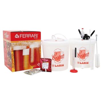 Kit Birra Artigianale COOPERS LUSSO 2 secchi da 33 litri Senza Malto