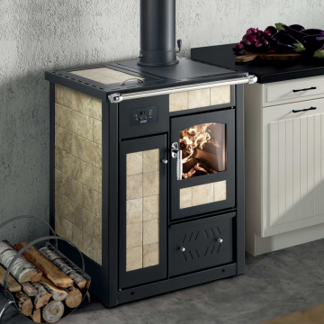 Termocucina a Legna 14,7 Kw KLOVER STORICA TSTOP Senza Forno