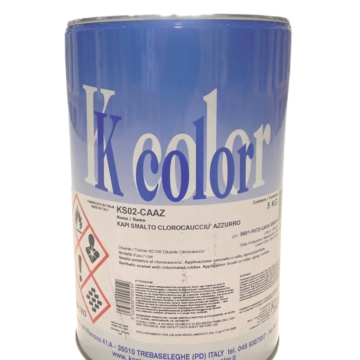 Vernice Smalto Clorocaucciu' KCOLOR KAPI KS02 Impermeabilizzante Per Piscine