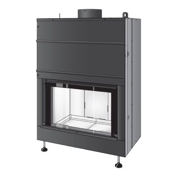 Termocamino a Legna 25/32 Kw MONTEGRAPPA LIGHT 80 Caminetto Arredo