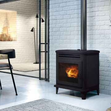 Stufa a Pellet 8,1 Kw EDILKAMIN LILLE 8 UP In Ghisa