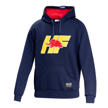 Felpa Sportiva SPARCO HOODIE HF Giallo Con Cappuccio In Cotone