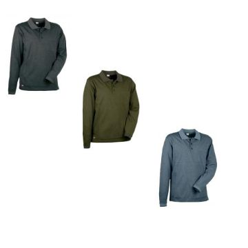 Polo Da Lavoro Manica Lunga COFRA LUXEMBOURG Maglietta In Diverse Colorazioni
