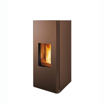 Stufa a Pellet ad Aria 8 Kw MCZ MAKO COMFORT Air Matic 8 M1 Core Rivestimento Metallo