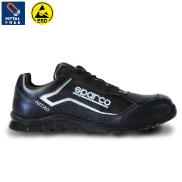 Scarpe Antinfortunistiche Da Lavoro SPARCO MIKKO ESD S3L SR FO In Pelle