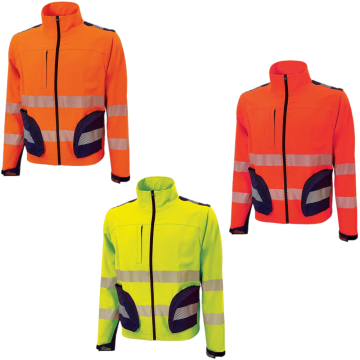 Giacca Da Lavoro Catarifrangente U-Power BEA Alta Visibilità