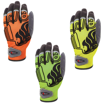 Guanti Da Lavoro 3 Pz. U-Power NIKO Palmo In Pelle Sintetica