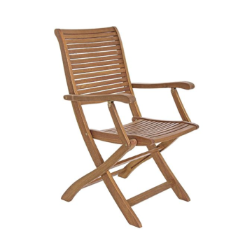 Sedia Con Braccioli Da sterno BIZZOTTO NOEMI In Legno Di Acacia