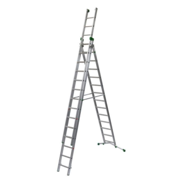 Scala In Alluminio 4,54 Mt FACAL SUPER PRIMA P450-3 Allungabile a 3 Rampe
