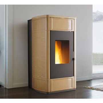 Termostufa a Pellet 20,7 Kw PIAZZETTA P988 TH In Maiolica