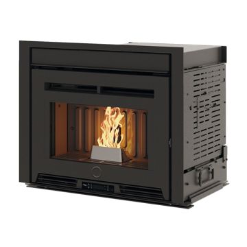 Camino a Pellet 8,3 Kw EK63 PELLEK80 Inserto Arredo
