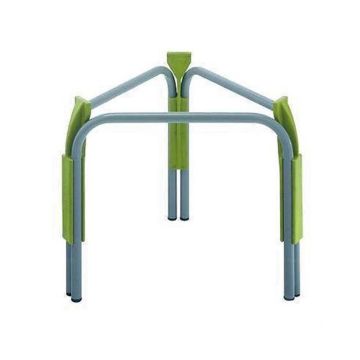 Piedistallo in acciaio con inserti in polietilene per Jolly 75-100 lt Contenitore Alimenti Cordivari JOLLY