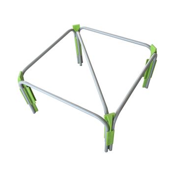 Piedistallo in acciaio con inserti in polietilene per Vinolio 150 lt - Dim 515 mm Contenitore Alimenti Cordivari VINOLIO