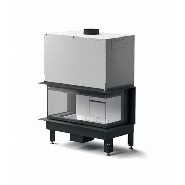 Termocamino a Legna Trifacciale 13,2 Kw MCZ PLASMA 95T Wood