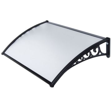 Pensilina In Alluminio Nero VERDELOOK NAXOS 150x100 Art 821/7