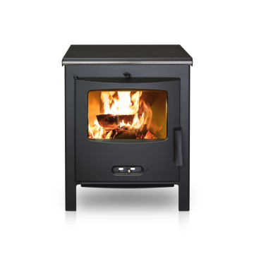 Stufa a Legna LACUNZA SAGRA CP 12 Kw Ad Irraggiamento In Ghisa