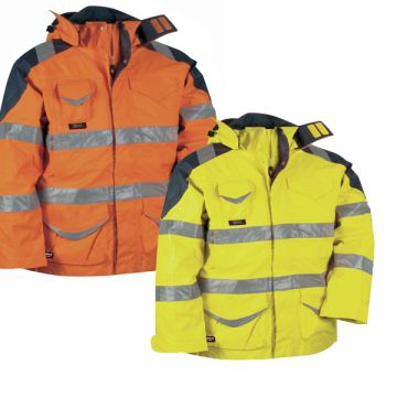 Parka Da Lavoro Fluo COFRA PROTECTION Giubbotto In Diverse Colorazioni