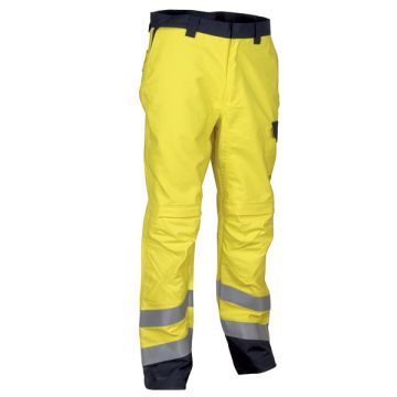 Pantalone Da Lavoro Fluo COFRA QUITO Bande Reflex 3M