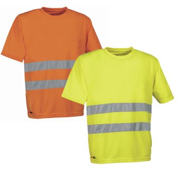 T-shirt Da Lavoro Fluo COFRA RADAR Catarifrangente In Diverse Colorazioni