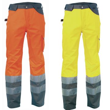 Pantalone Da Lavoro Fluo COFRA RAY In Diverse Colorazioni