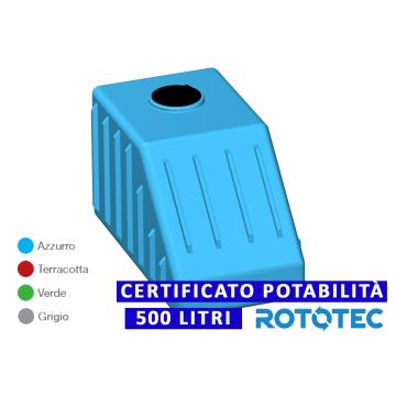 Serbatoio Da Esterno Rototec SOTTOSCALA 300 LT Polietilene Stoccaggio Acqua