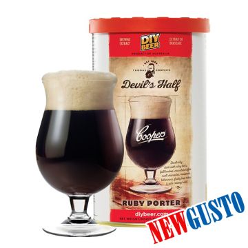 Malto per Birra Artigianale RUBY PORTER DEVIL'S HALF Coopers Selection 1,7KG
