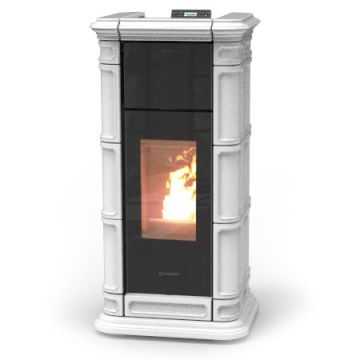 Termostufa a Pellet Idro 22,5 Kw THERMOROSSI SAINT MORITZ Supreme Idra 