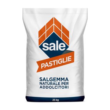 Salgemma in Pastiglie SALE ITALKALI per Addolcitori Sacco 25kg