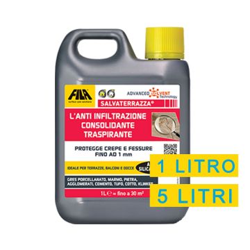 Protettivo Per Terrazze FILA SALVATERRAZZA 1 Lt o 5 Lt Cotto Clinker Gres