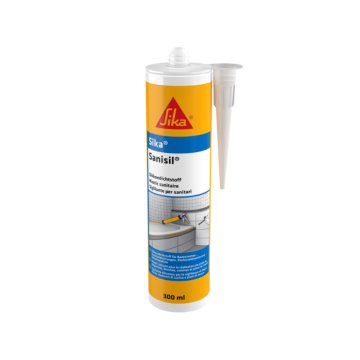 Silicone Per Sanitari Trasparente SIKA SANISIL 300 ml Monocomponente Antimuffa