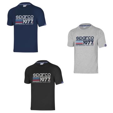 T-shirt Girocollo SPARCO 1977 Maglietta S/XXL