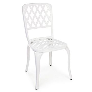 Sedia In Alluminio Bianco BIZZOTTO FAENZA