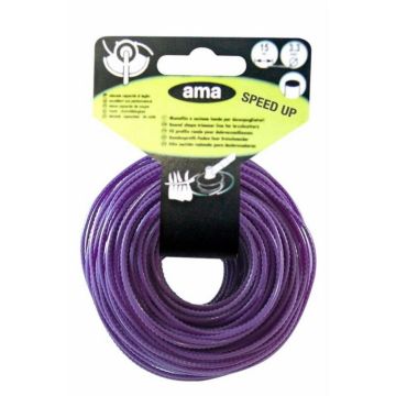 Filo AMA Decespugliatore Seghettato Quadrato 2,7mm 15 ml