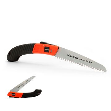 Seghetto Potatura Castellari SPE 18 G Professionale lama dritta da 18 cm