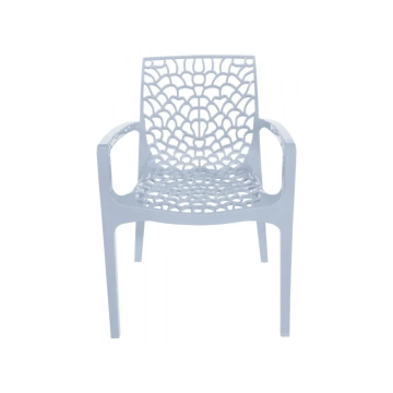 Sedia Arredo Giardino GRANDSOLEIL GRUVYER Poltrona Azzurro Cielo