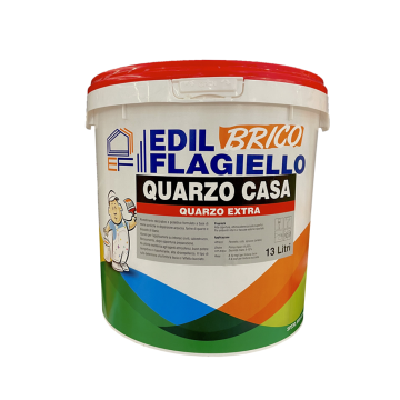 Pittura Protettiva EDIL FLAGIELLO QUARZO CASA Riempitiva 13 Lt