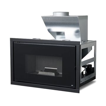 Camino a Pellet Canalizzabile 8,9 Kw MCZ VIVO 90 COMFORT Air 9 M1 con Vetro Panoramico