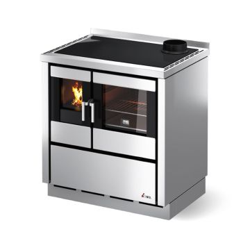 Cucina A Legna Ventilata 7,5 Kw CADEL KOOK 80 Diverse Colorazioni