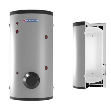Vaso STORAGE 1 CORDIVARI WB Coibentazione Rigida Accumulatore Polywarm Di A.C.S. Con Una Flangia Cieca Modello Da 200 a 2000
