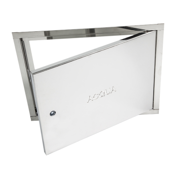 CONTATORE ITALIA Sportello Acqua Portello Acciaio Inox