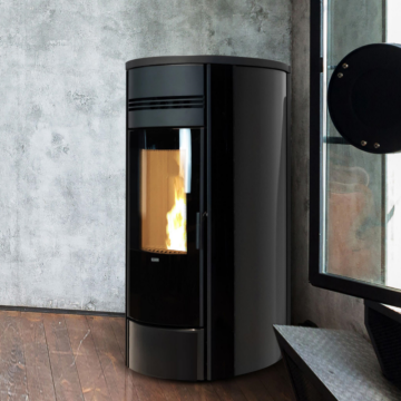 Termostufa a Pellet 27,1 Kw KLOVER STYLE 220 Stufa Idro