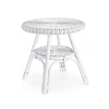 Tavolo Da Giardino BIZZOTTO ALLISS In Rattan Intrecciato