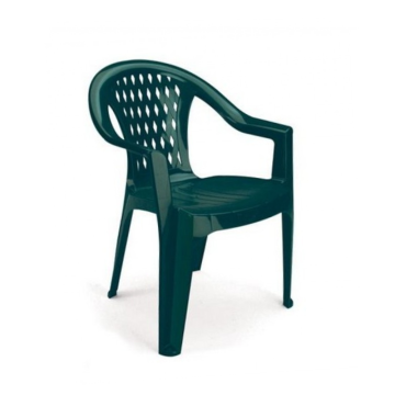 Sedia Da Giardino Verde GRANDSOLEIL TRESSY Poltrona Con Braccioli