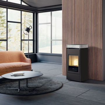 Stufa a Pellet 7,9 Kw EDILKAMIN LENA Ad Aria