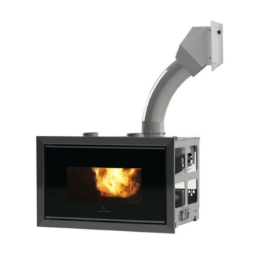 Inserto a Pellet 12,6 Kw EDILKAMIN PELLKAMIN2 12 Canalizzabile