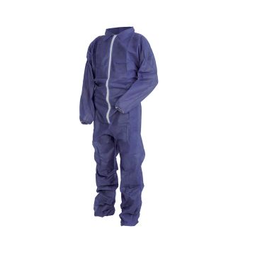 Tuta Lavoro Antifortunistica Cofra Sheer Blu 50Pz