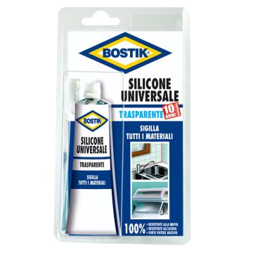Silicone Neutro Universale Bostik D2476 6314489 Elastico Antimuffa