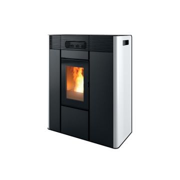 Stufa a Pellet Idro 16,1 Kw MCZ THEA HYDRO 16 S2 Rivestimento Metallo