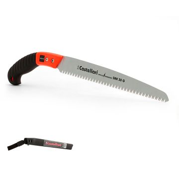 Seghetto Potatura con fodero CASTELLARI SME 30 G Professionale lama dritta 30 cm