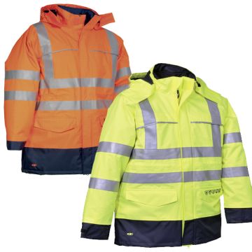 Parka Da Lavoro Fluo COFRA ST.PETERSBURG In Diverse Colorazioni